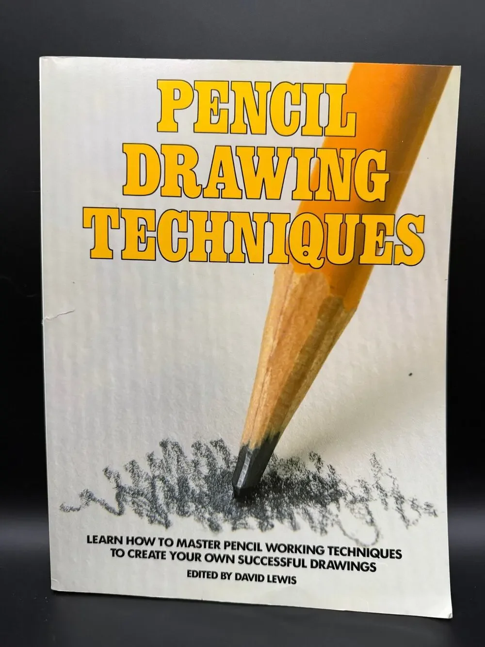 Vintage 1984 Pencil Drawing Techniques by David Lewis Instruction Book